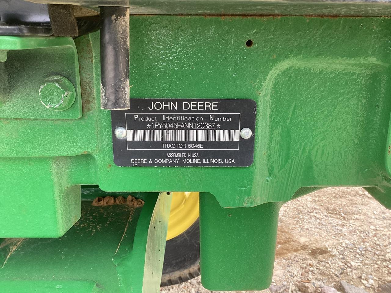 2022 John Deere 5045E Tractor 2WD