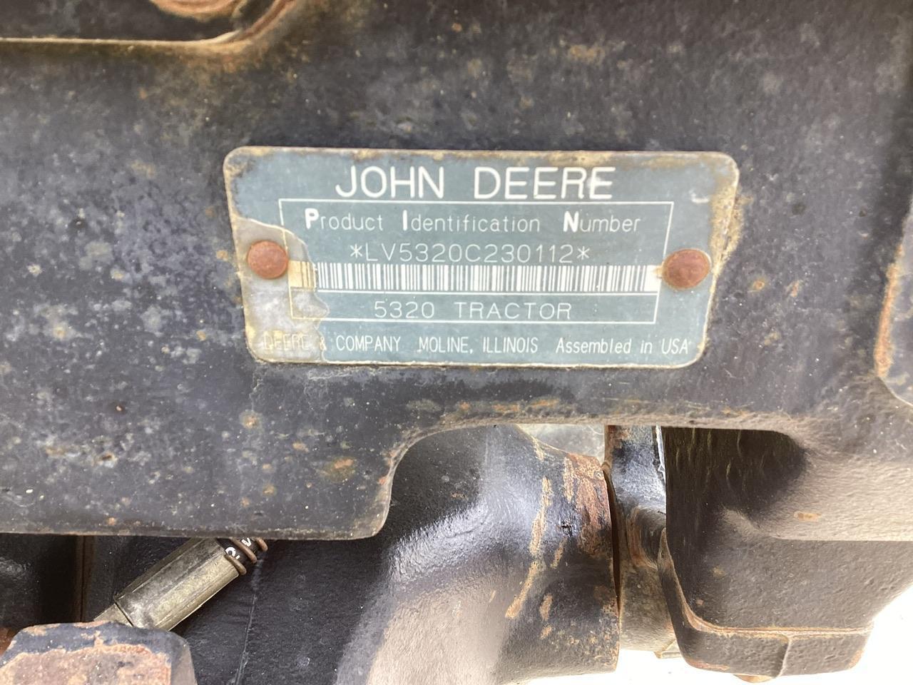 John Deere 5320 Tractor MFWD