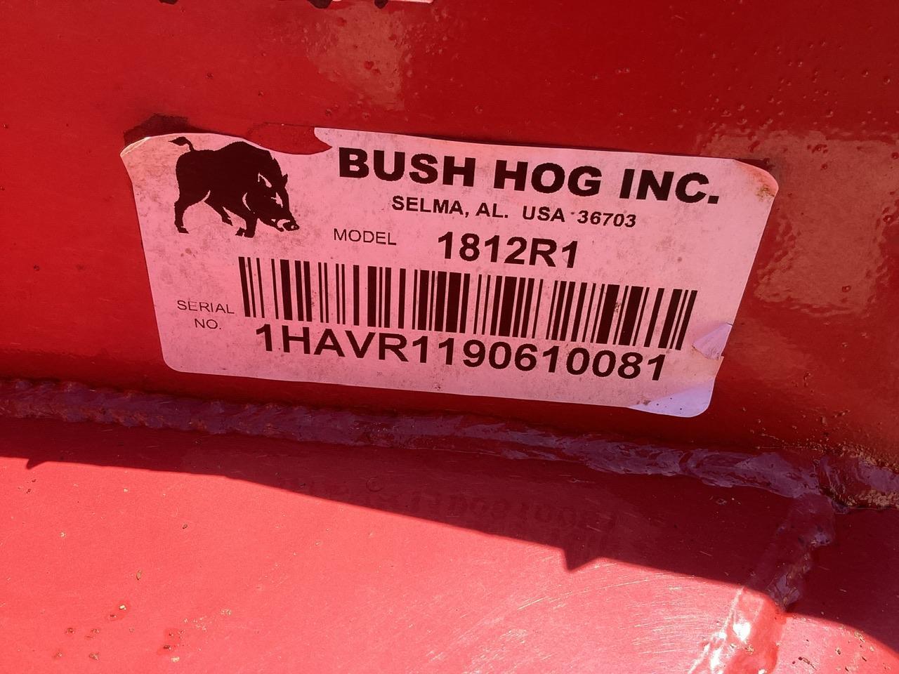 Bush Hog 1812 Batwing Mower