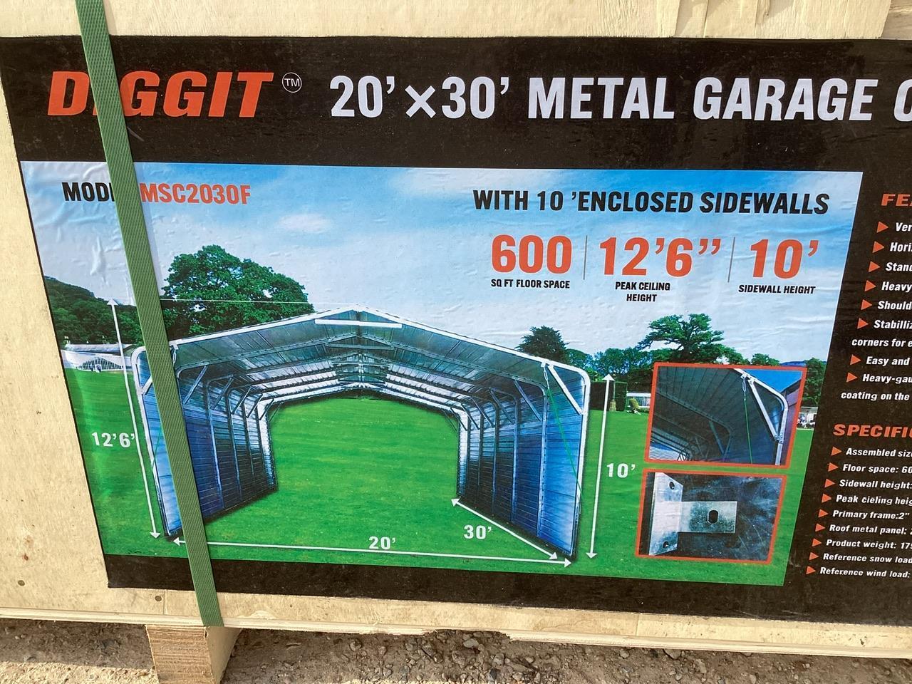 Metal Garage Carport Shed 20?x30?
