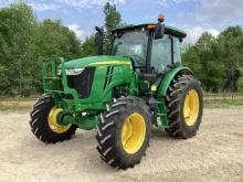 2023 John Deere 6105E Tractor MFWD Loader Ready