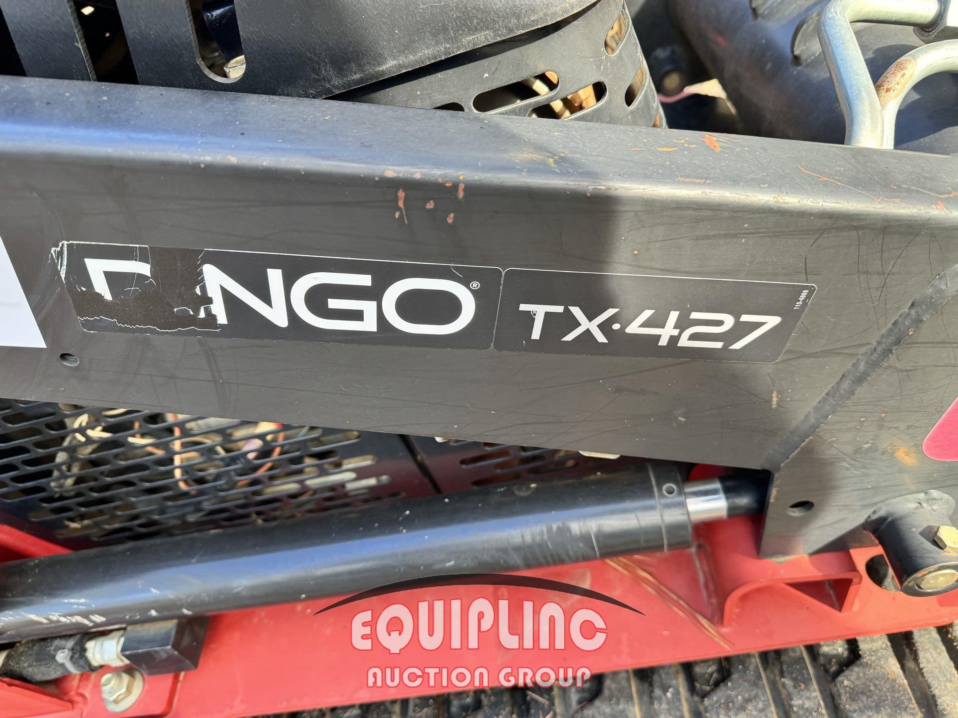 2016 TORO DINGO TX-427 NARROW TRACK COMPACT UTILITY LOADER