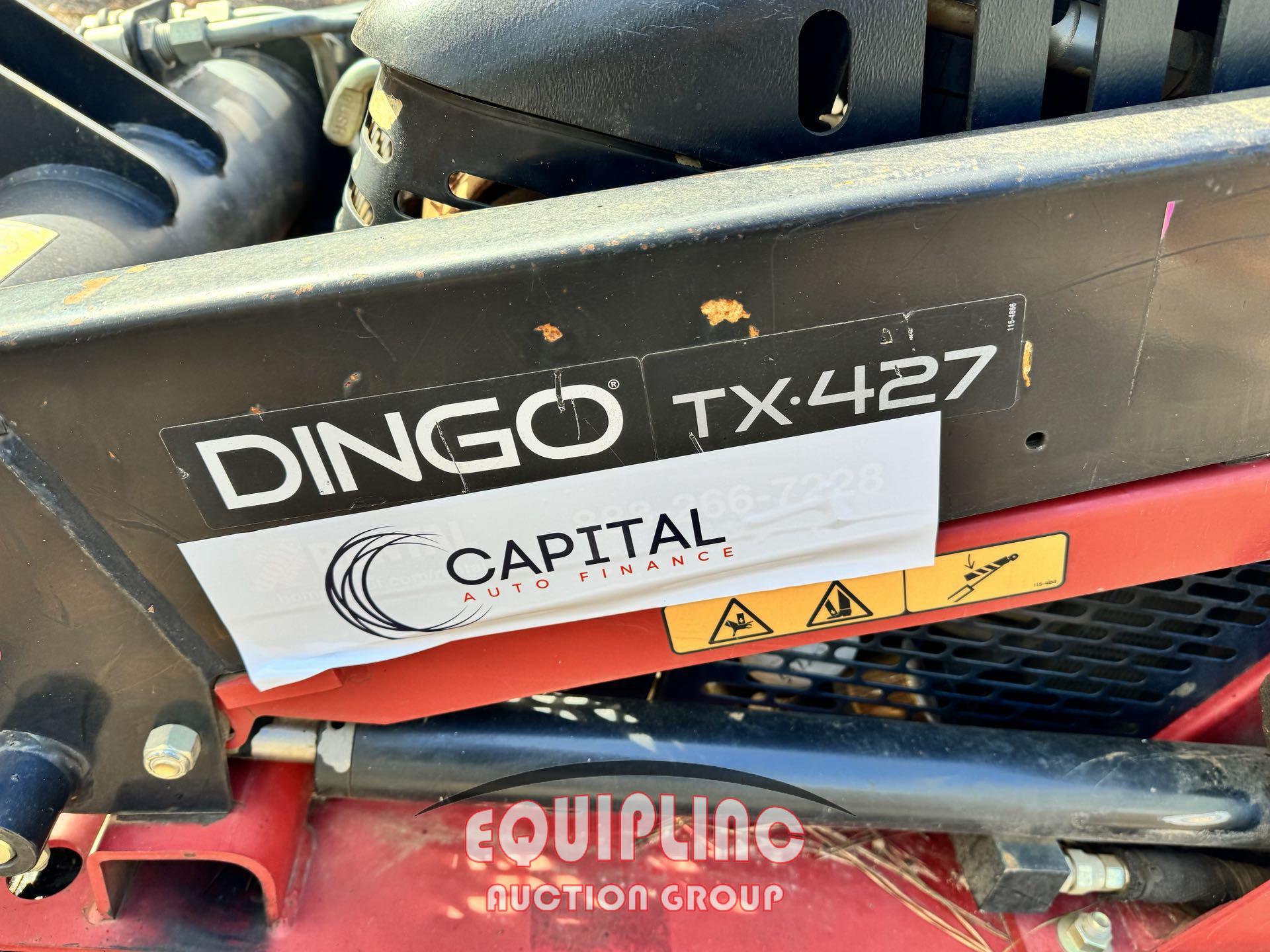 2016 TORO DINGO TX-427 NARROW TRACK COMPACT UTILITY LOADER