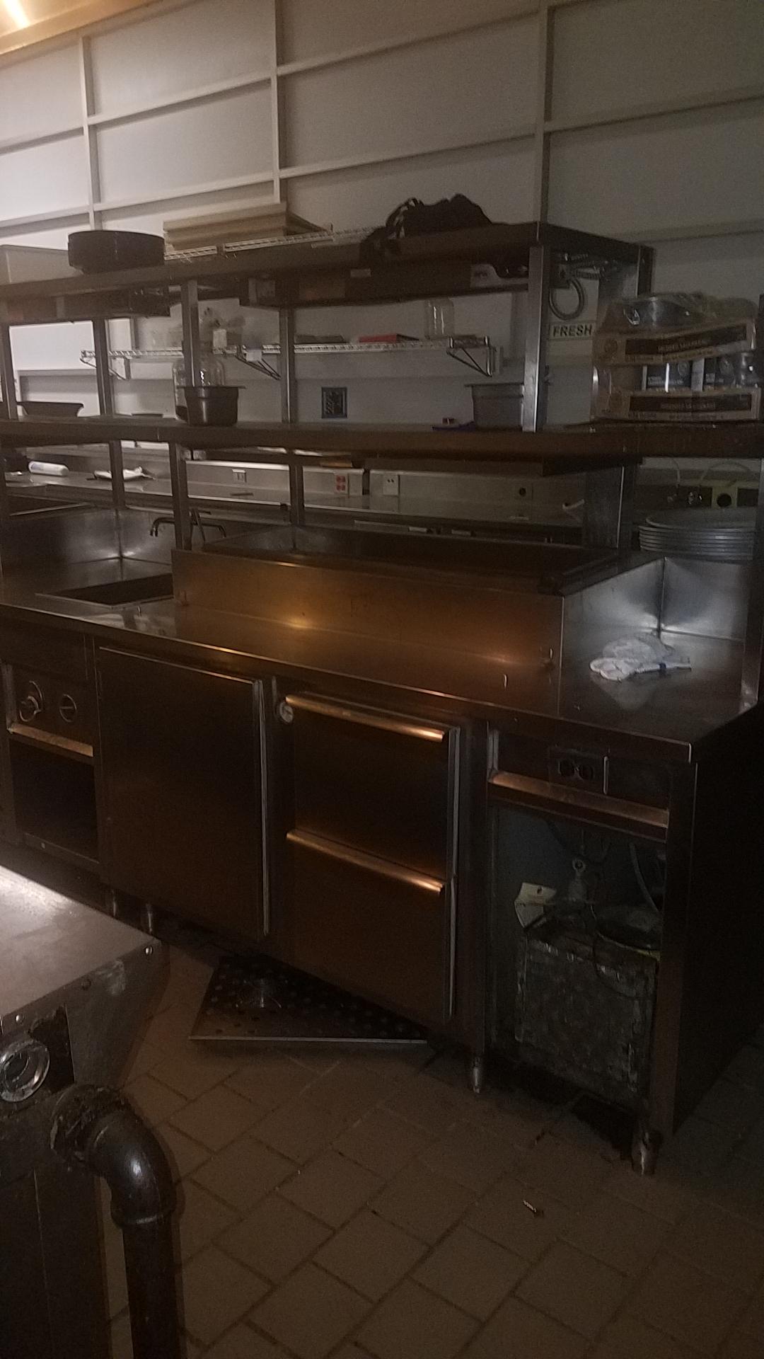 Stainless steel work station