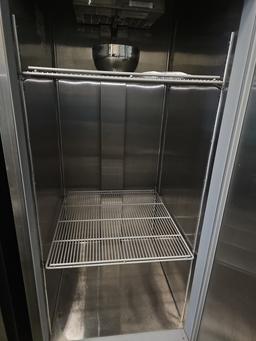 Horizon stainless steel single door freezer