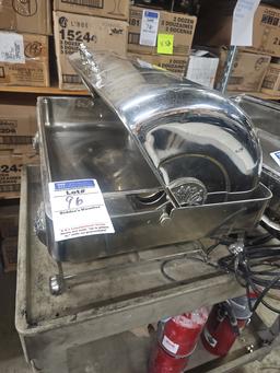 Heavy Duty stainless steel showroom chafing dish with cover