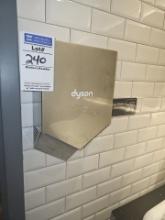 Dyson wall mounted electric hand dryer