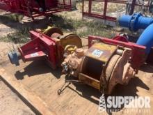 (24-22) (2) INGERSOLL RAND Air Hoists. Located In