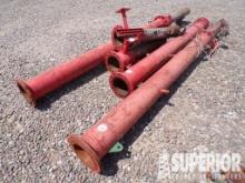 (18-7) Flare Stack Piping w/ 10" Flange End, 8" Op