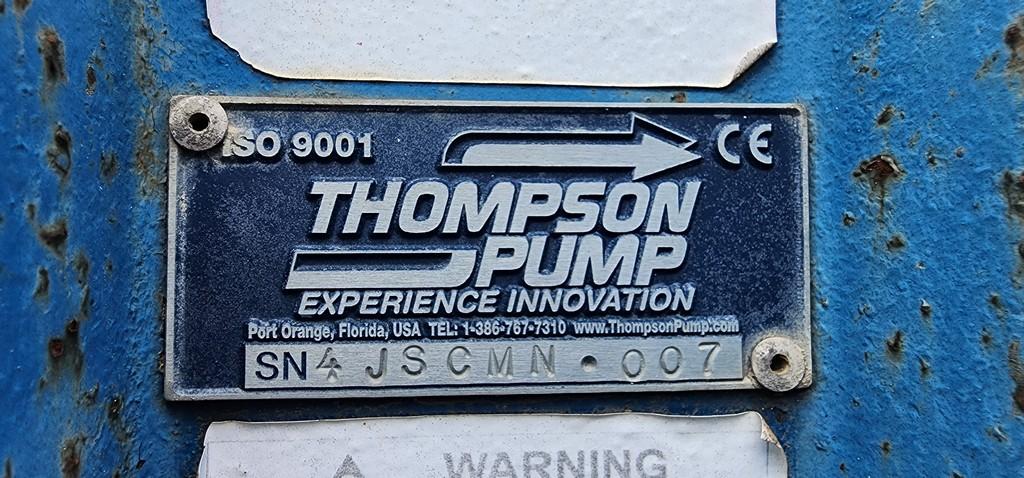 Thompson 4" Towable Water Pump (RUNS AND WORKS)
