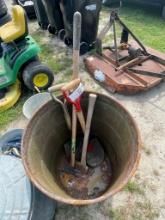 Yard tools,5 Gallon bucket,trash can,Barrel