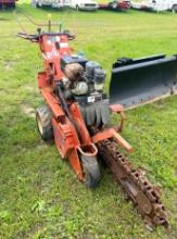 Ditch Witch 1230 Trencher - Didn't Get Started - Needs New Pull Rope - Has Compression - No Keys