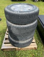 Set of 4 Bridgestone 255/70R18 Tires