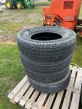 Stack of Bridgestone Tires P2 65/70 R 17 - Lots of treads still on them