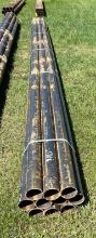 Bundle of 4 inch Pipe - 11 gauge - 21 foot long
