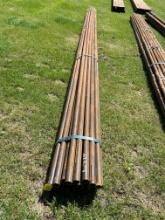 Bundle of 2 inch Pipe 21 ft long