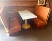 Vintage Table and Booths