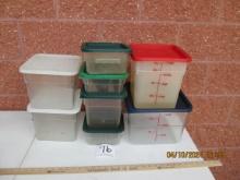 Asst. Storage Containers with Lids