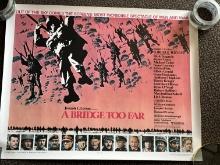 A Bridge Too Far (1977) Original Half-Sheet Movie Poster