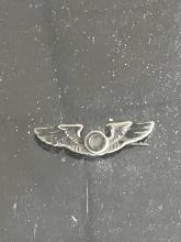 WWII Era Sterling Silver Flight Wings