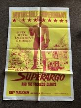 Rare! Superargo 1971 Movie Poster