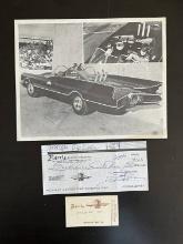 Car Designer George Barris Group with Autograph