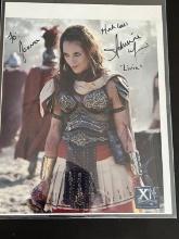 Signed Photo of "Xena-Warrior Princess" Actress Adrienne Wilkinson