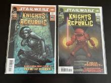 2 Issues Star Wars Knights of the Old Republic Comic #5 & #10 Dark Horse Lucas Books