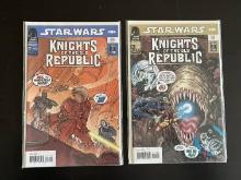 2 Issues Star Wars Knights of the Old Republic Comic #21 & #22 Dark Horse Lucas Books