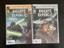 2 Issues Star Wars Knights of the Old Republic Comic #23 & #24 Dark Horse Lucas Books
