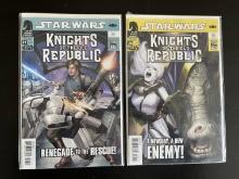 2 Issues Star Wars Knights of the Old Republic Comic #36 & #37 Dark Horse Lucas Books