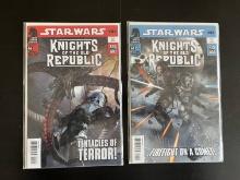 2 Issues Star Wars Knights of the Old Republic Comic #43 & #44 Dark Horse Lucas Books