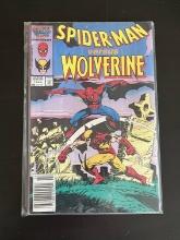 Spider-man Versus Wolverine #1 Marvel Key Death of Ned Leeds1987 Copper Age