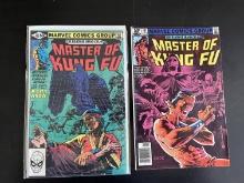2 Issues Master of Kung Fu Comic #101 & #103 Marvel Comics Bronze Age Comics