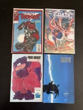 4 Issues All 1st Issues Night Thrasher #1 E-Ratic #1 Pork Knight This Little Piggy #1 Gnatrat The Da