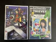 2 Issues Teen Titans #20 Aristocratic Xtraterrestrial Time-Traveling Thieves #1