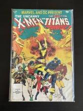 Marvel and DC Present Uncanny X-Men and New Teen Titans #1 Key 1st Appearance Source Wall