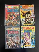 4 Issues Tarzan #233 #235 #240 & #241 DC Comics Bronze Age