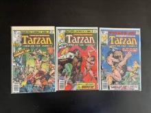 3 Issues Tarzan Lord of the Jungle Comic #1-#3 Marvel Comics 1977 Bronze Age Comics