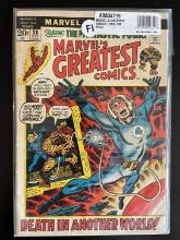 Marvels Greatest Comics Marvel Comic #38 Bronze Age 1972 Fantastic Four