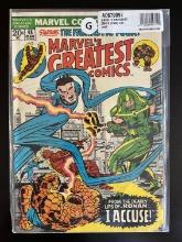 Marvels Greatest Comics Marvel Comic #48 Bronze Age 1974 Fantastic Four