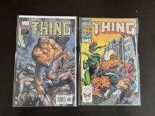 2 Issues of THE THING #1 and #3 Marvel 1983 Bronze Age