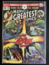 Marvels Greatest Comics Marvel Comic #54 Bronze Age 1975 Fantastic Four