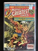 Marvels Greatest Comics Marvel Comic #61 Bronze Age 1976 Fantastic Four