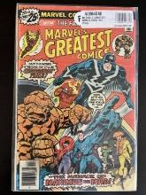 Marvels Greatest Comics Marvel Comic #64 Bronze Age 1976 Fantastic Four