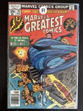Marvels Greatest Comics Marvel Comic #76 Bronze Age 1978 Fantastic Four
