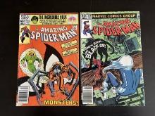 2 Issues The Amazing Spider-Man #235 & #226 Marvel Comics