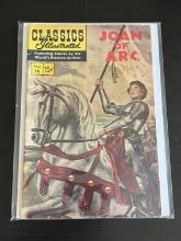 Classics Illustrated #78 Joan of Arc 1950 Golden Age Comic 15 Cent Cover