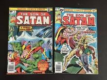 2 Issues The Son of Satan #5 & #6 1976 Bronze Age Comics