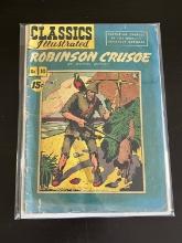 Classics Illustrated #10 Robinson Crusoe 1964 Silver Age Key Cited in Seduction of the Innocent